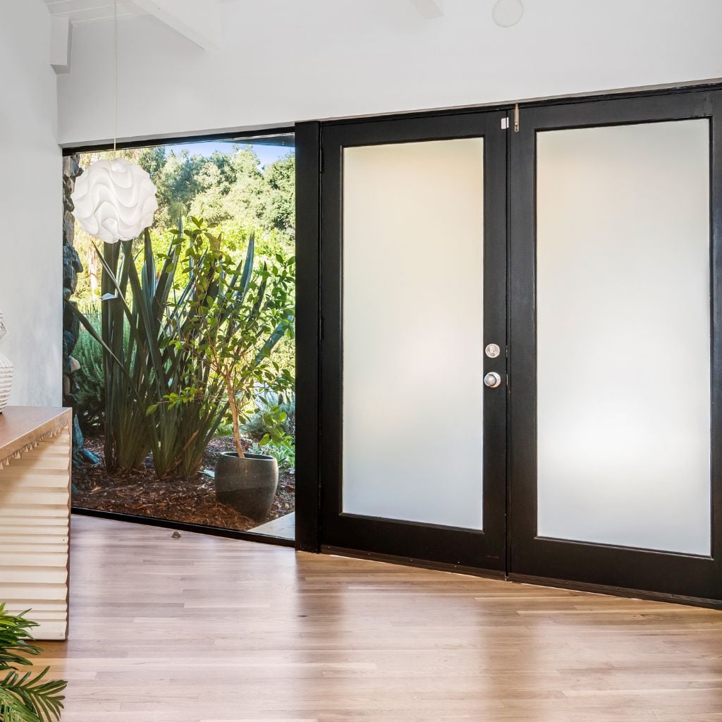 Custom impact doors installed by Caner Impact Windows