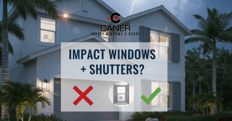 Hurricane Shutters With Impact Windows